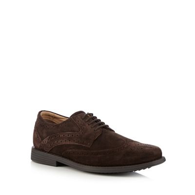 Henley Comfort Brown padded insole brogues